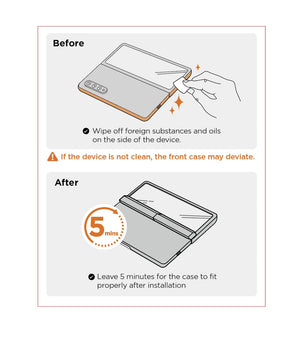 Spigen Galaxy Z Fold 6 Case - Ultra Hybrid Pro – Frost Gray – product image 2