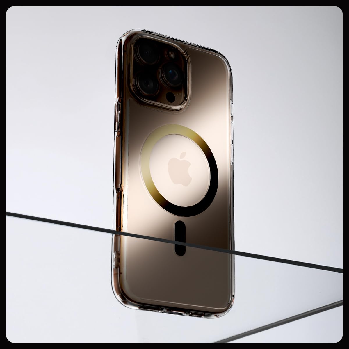 Spigen iPhone 16 Pro Case – Ultra Hybrid (MagFit) – Gold – detail image 1