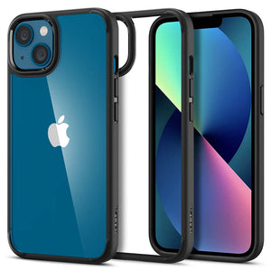 Spigen iPhone 13 Case Ultra Hybrid - Matte Black - image 1