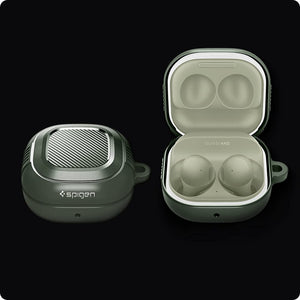 Spigen Galaxy Buds Case - Rugged Armor - Military Green - image 7