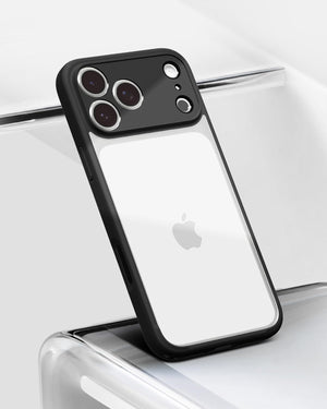 Spigen iPhone 17 Pro Ultra Hybrid case in Matte Black - Matte Black case lifestyle view