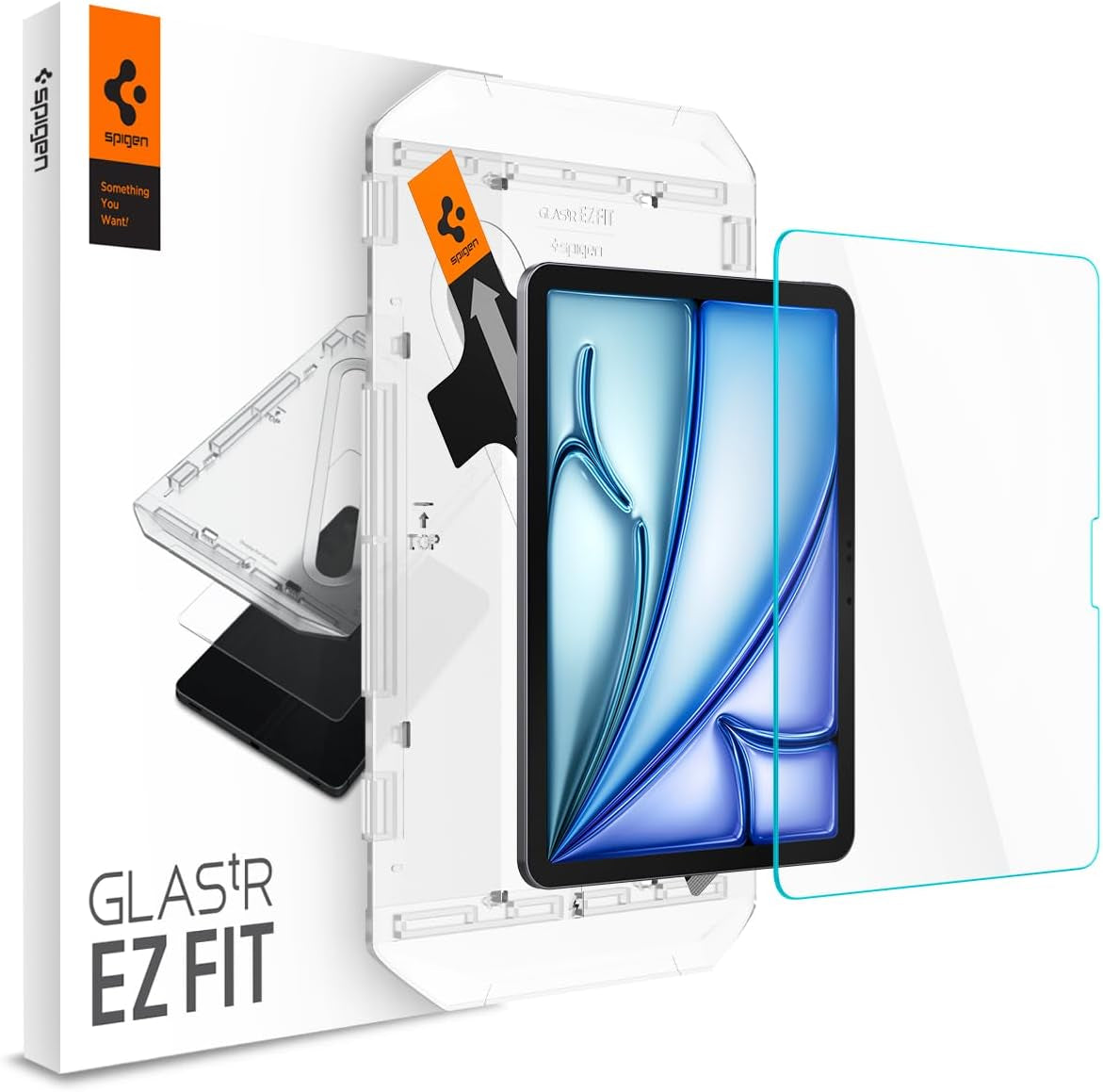 Spigen iPad Air 11" Screen Protector – Glas.tR EZ Fit (M3 2025 / M2 2024) (2 Pack)