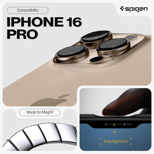 Spigen iPhone 16 Pro Case Tough Armor MagFit - Metal Slate - image 2
