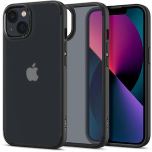 Spigen iPhone 13 Case Ultra Hybrid - Frost Black - image 1