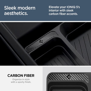 Spigen Hyundai Ioniq 5 Center Console Organizer - Black - image 4