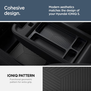 Spigen Hyundai Ioniq 5 Center Console Organizer - Black - image 5