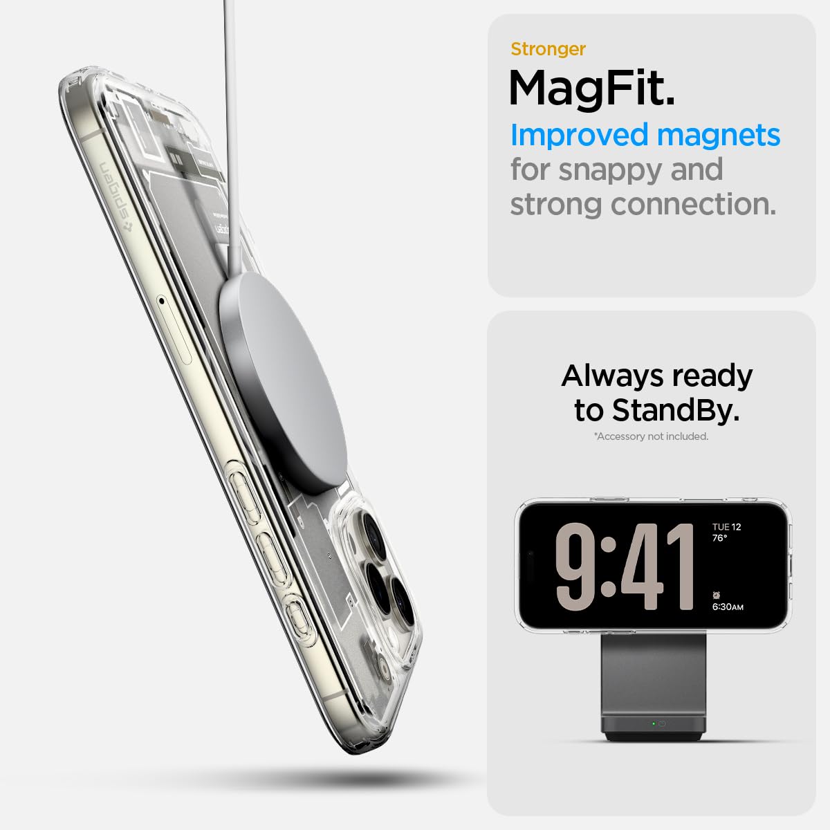 Spigen iPhone 16 Pro Case – Ultra Hybrid Zero One (MagFit) – detail image 20
