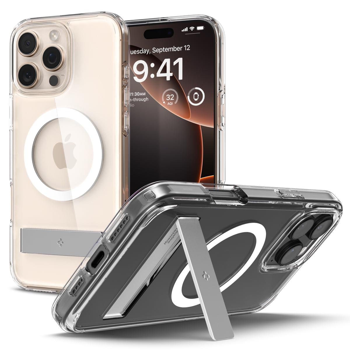 Spigen iPhone 16 Pro Max Case – Ultra Hybrid S (MagFit) - Amazon remaining repair image 1