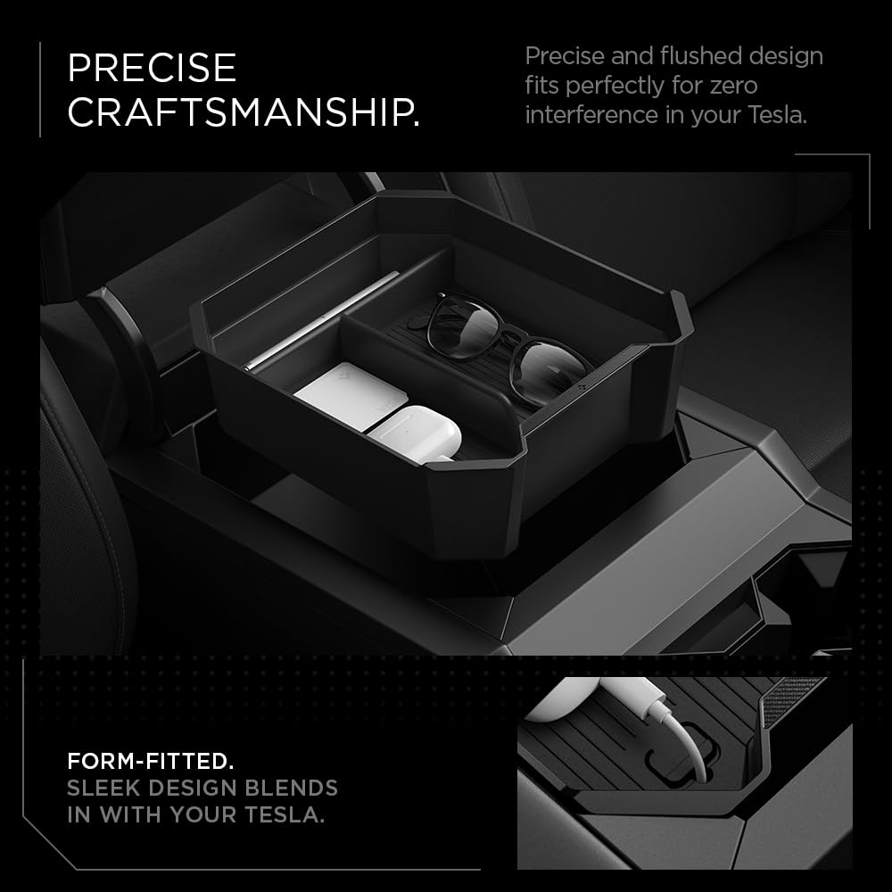 Spigen Cybertruck top console organizer package view
