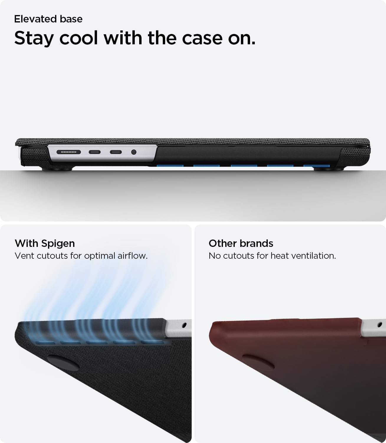 Spigen MacBook Pro 16-inch Urban Fit case - Black - ACS04211 - image 5