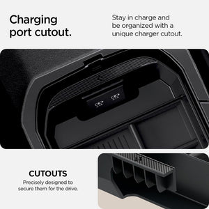 Spigen Toyota RAV4 and RAV4 Prime Console Organizer - Black - image 6