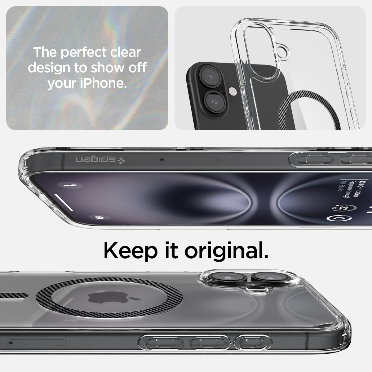 Spigen iPhone 16 Case – Ultra Hybrid (MagFit) – detail image 3