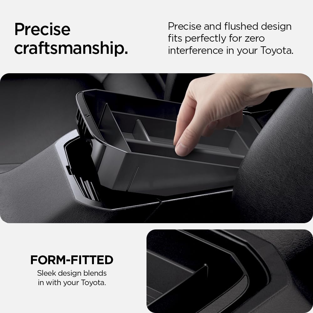 Spigen Toyota RAV4 and RAV4 Prime Console Organizer - Black - image 4