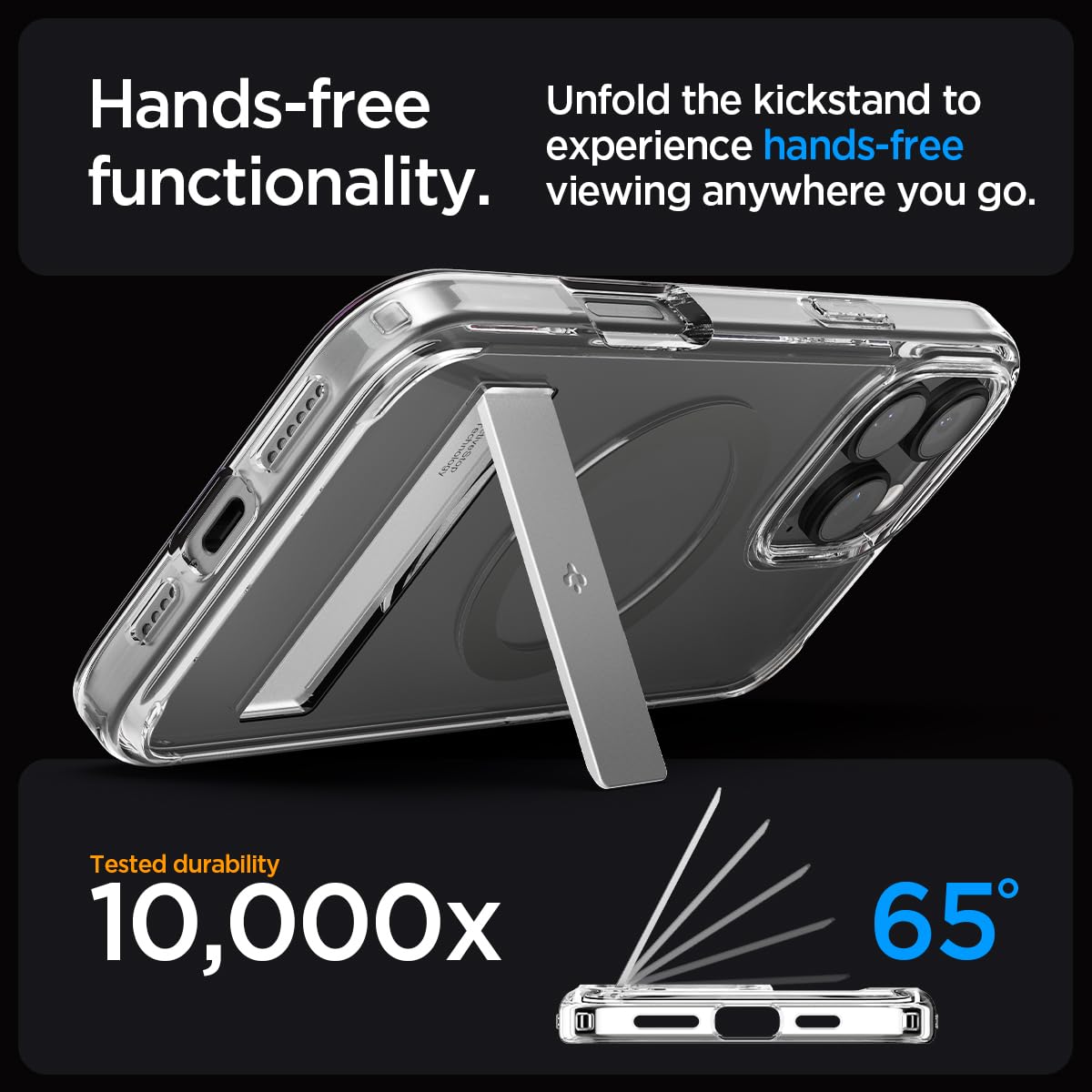 Spigen iPhone 16 Pro Max Case – Ultra Hybrid S (MagFit) - Amazon remaining repair image 10
