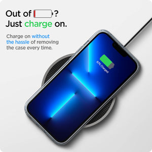 Spigen iPhone 13 Pro Max Case – Ultra Hybrid - wireless charging compatibility