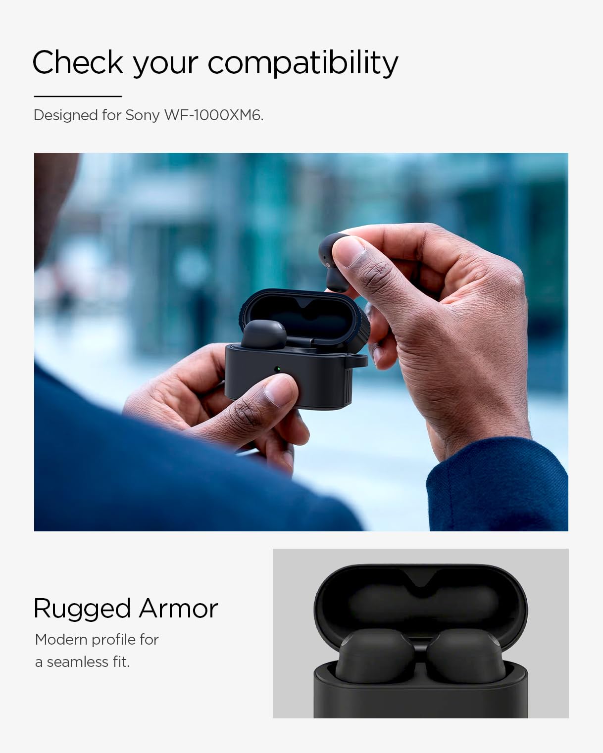 Spigen WF-1000XM6 Rugged Armor ケース – Erawish Spigen Store