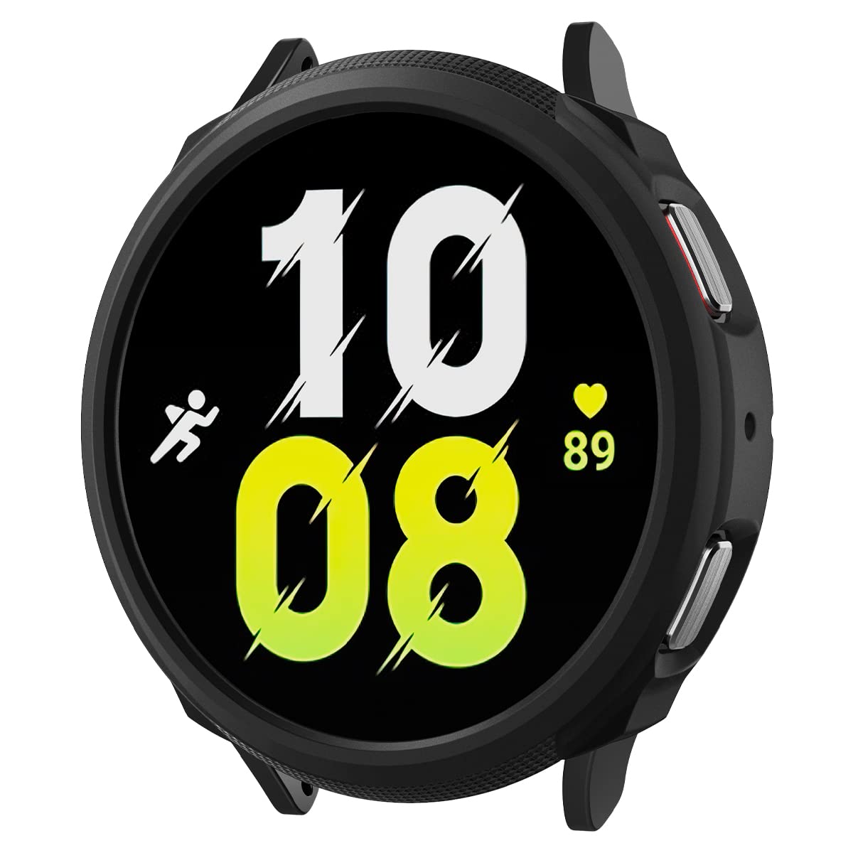 Spigen Galaxy Watch 5 / 4 44mm Case - Liquid Air - Matte Black - ACS03138 - image 1
