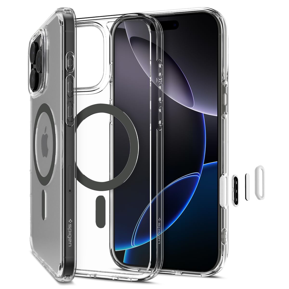 Spigen iPhone 16 Pro Case – Ultra Hybrid T (MagFit + Camera Control) – detail image 8