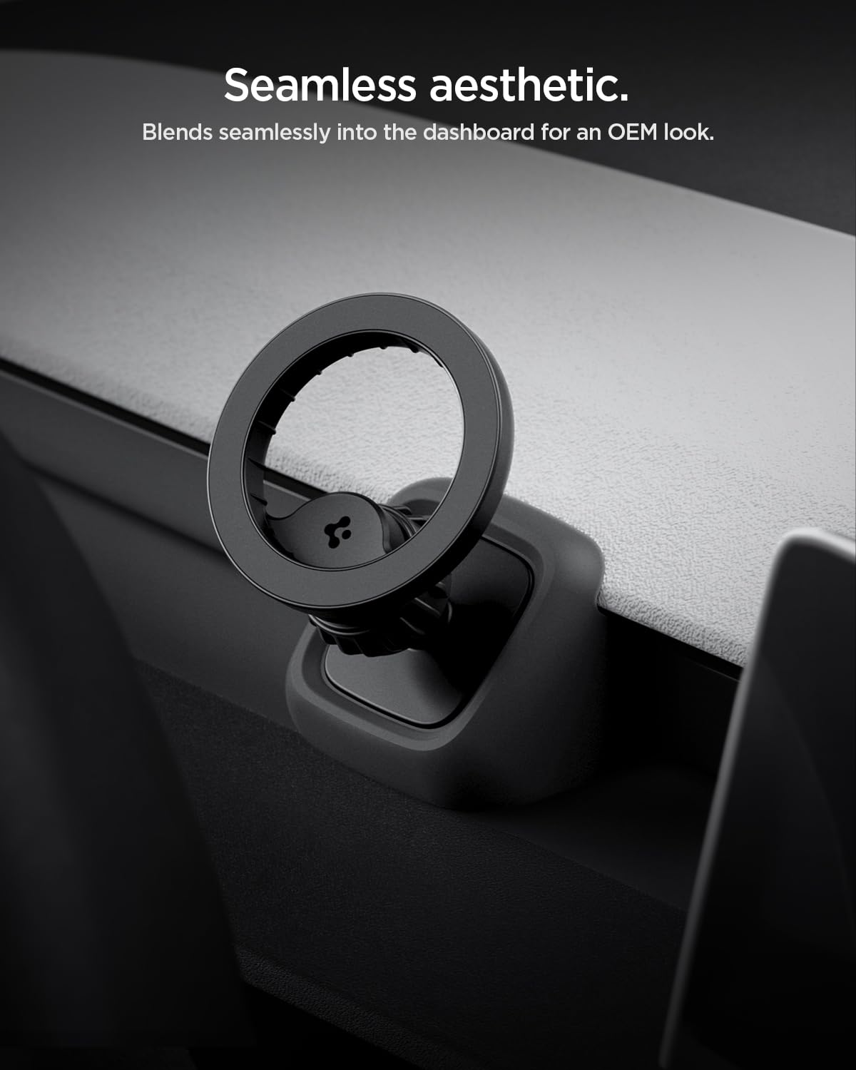 Spigen Tesla air vent MagSafe mount view 7