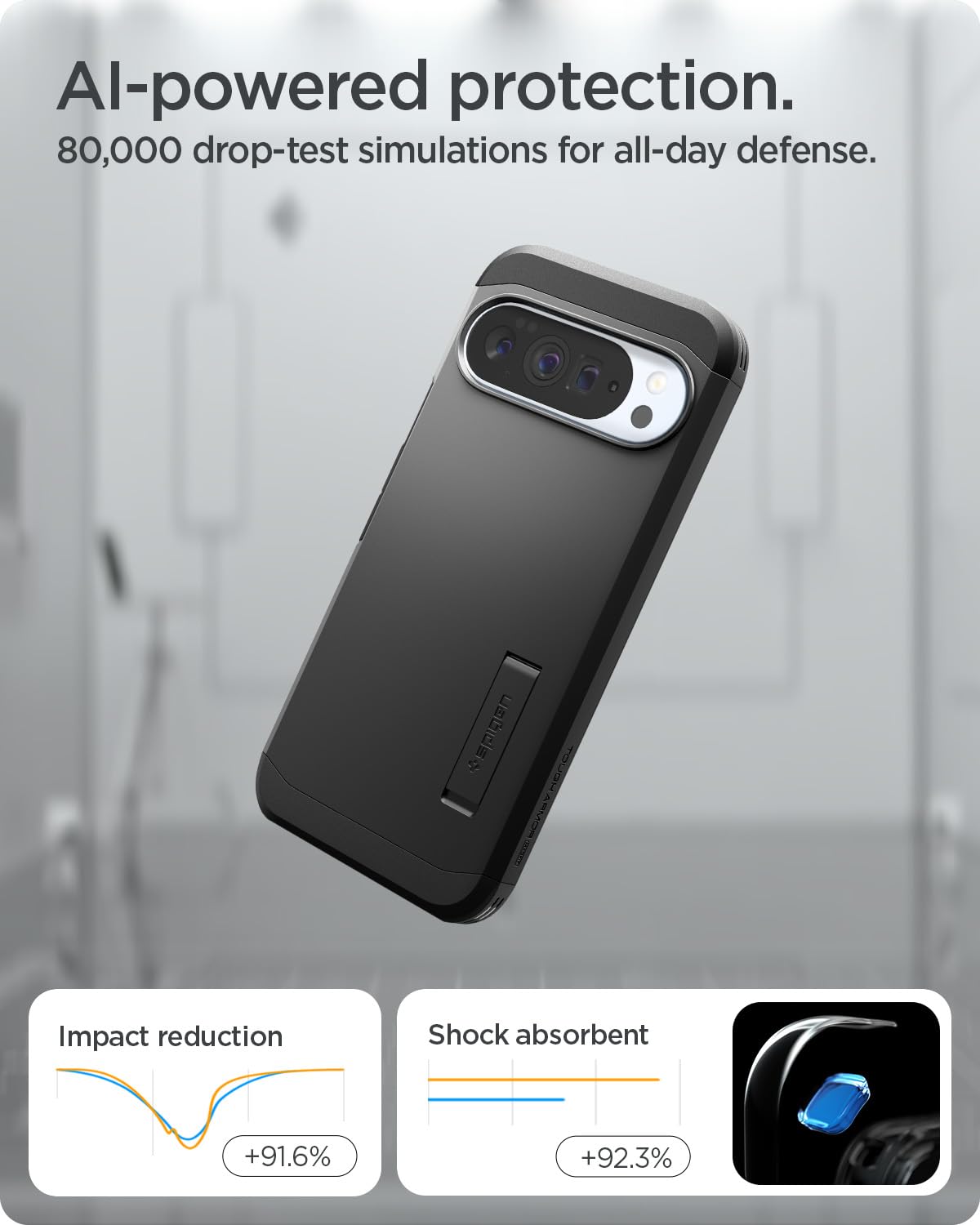 Spigen Pixel 10 Pro XL Tough Armor MagFit case - Black - image 5