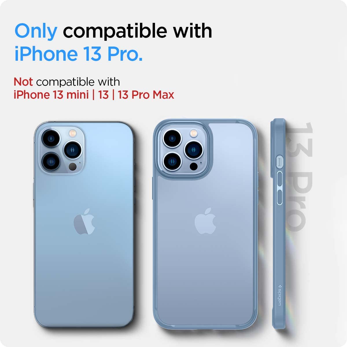 Spigen iPhone 13 Pro Case – Ultra Hybrid - Sierra Blue - image 2