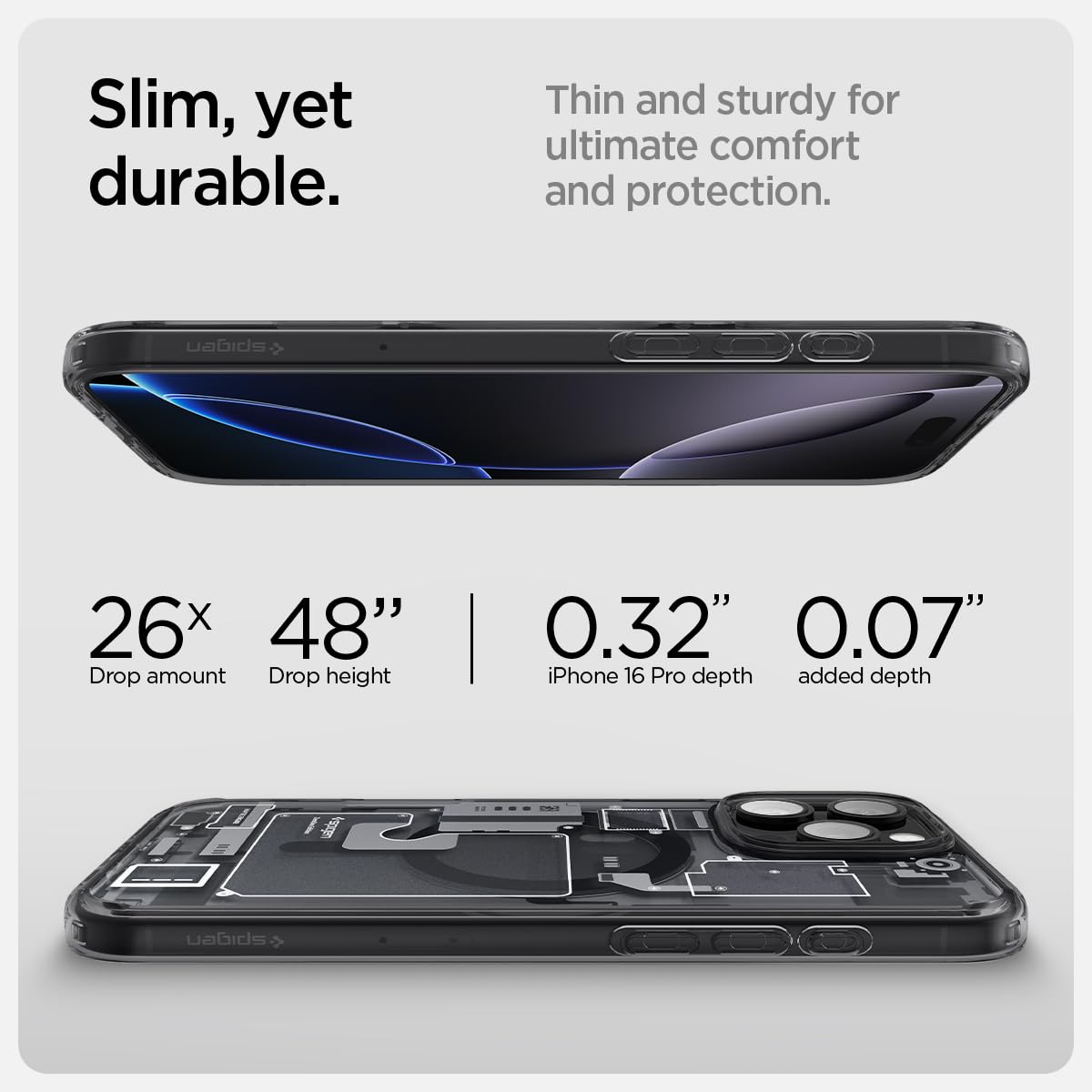Spigen iPhone 16 Pro Case – Ultra Hybrid Zero One (MagFit) – detail image 7