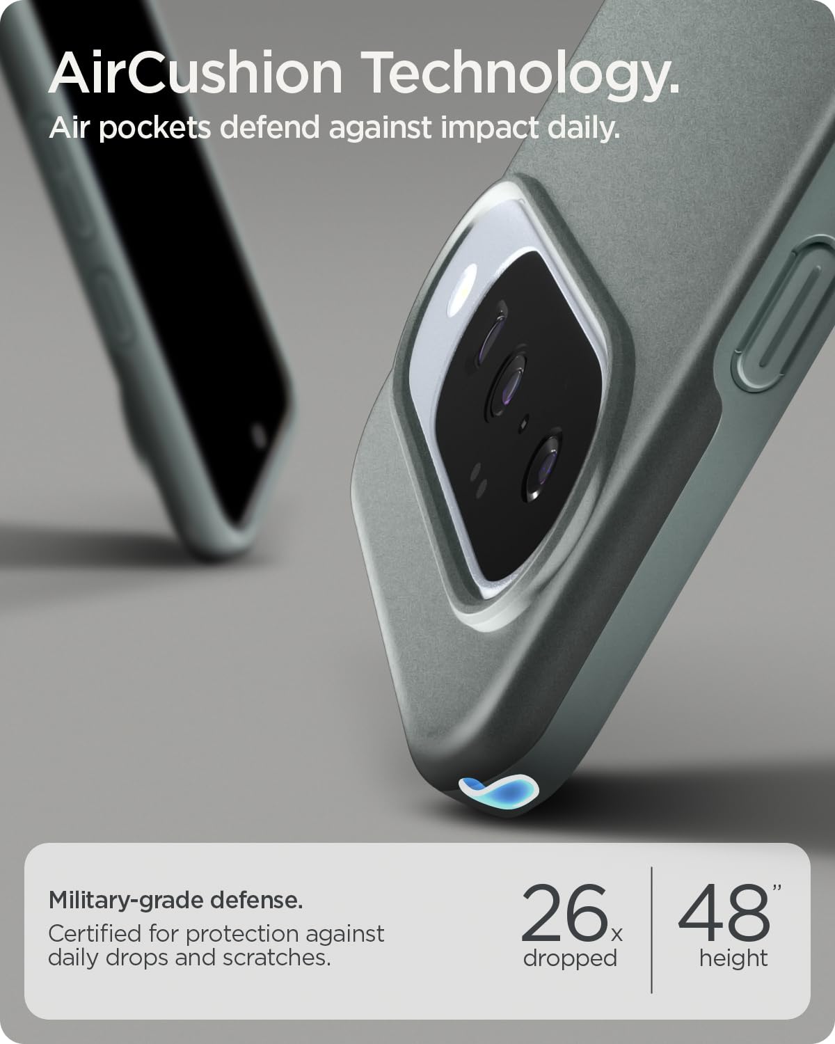 Spigen Pixel 10 Pro / Pixel 10 Case – Thin Fit (MagFit) - Sage Green - image 6