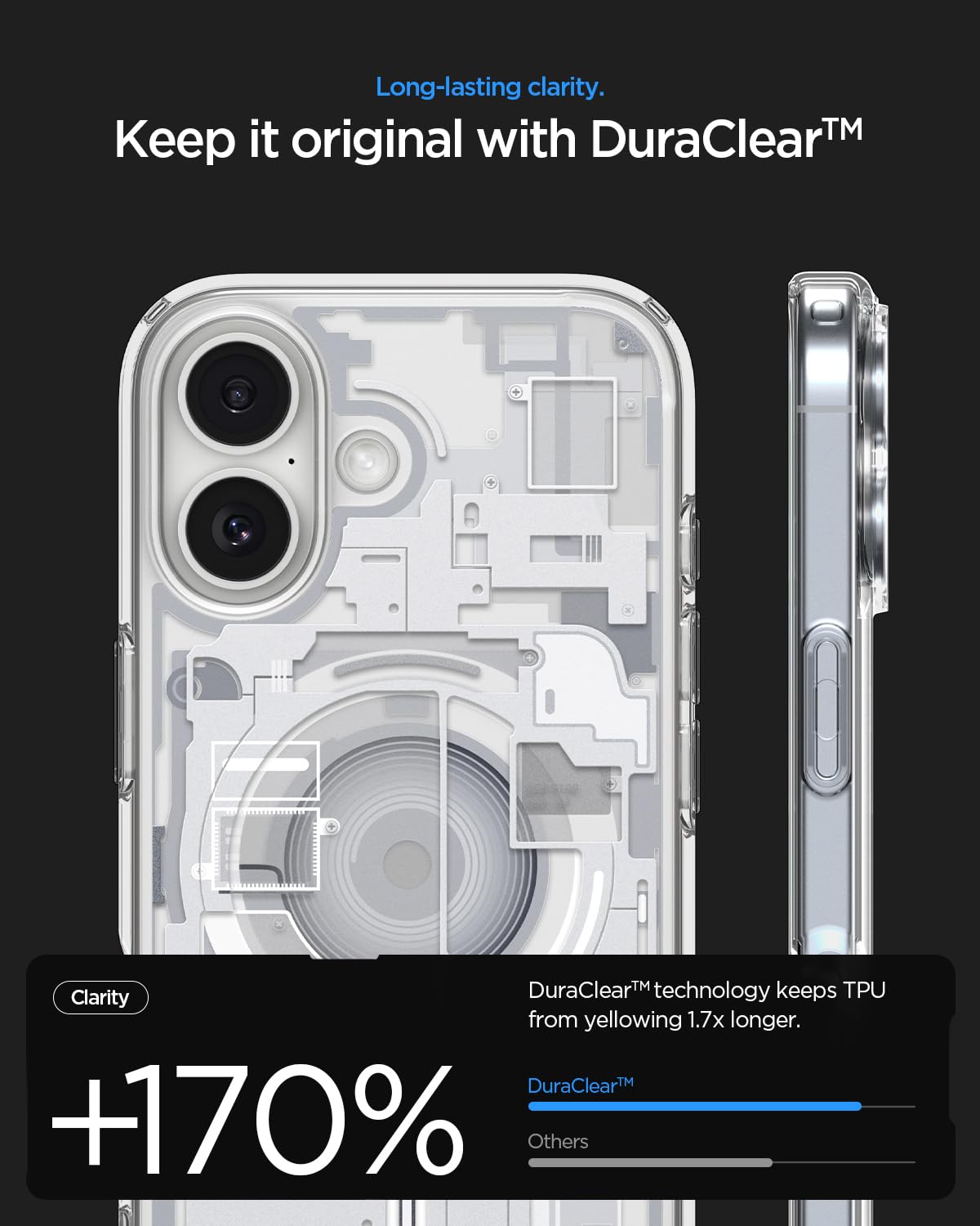 Spigen iPhone 17 Case – Ultra Hybrid Zero One (MagFit) - Zero One White - image 3