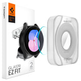 Spigen Galaxy Watch FE / 5 / 4 40mm Screen Protector - Glas.tR EZ Fit (2 Pack) - Clear - AGL03428 - image 1
