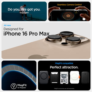 Spigen iPhone 16 Pro Max Case – Ultra Hybrid T (MagFit + Camera Control) – detail image 9