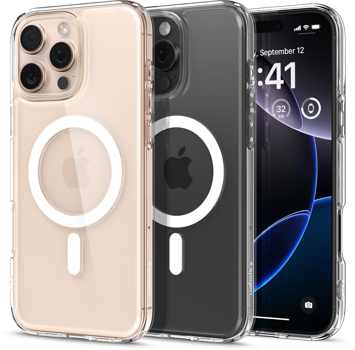 Spigen iPhone 16 Pro Max Case – Ultra Hybrid (MagFit) - Amazon US image 1