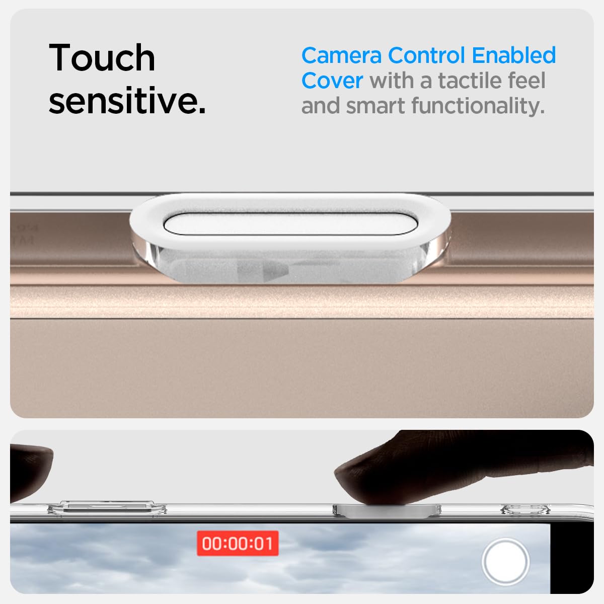 Spigen iPhone 16 Pro Case – Ultra Hybrid T (MagFit + Camera Control) – detail image 3