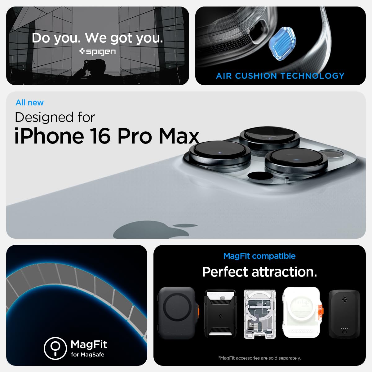Spigen iPhone 16 Pro Max Case – Ultra Hybrid Zero One (MagFit) - Amazon US image 2