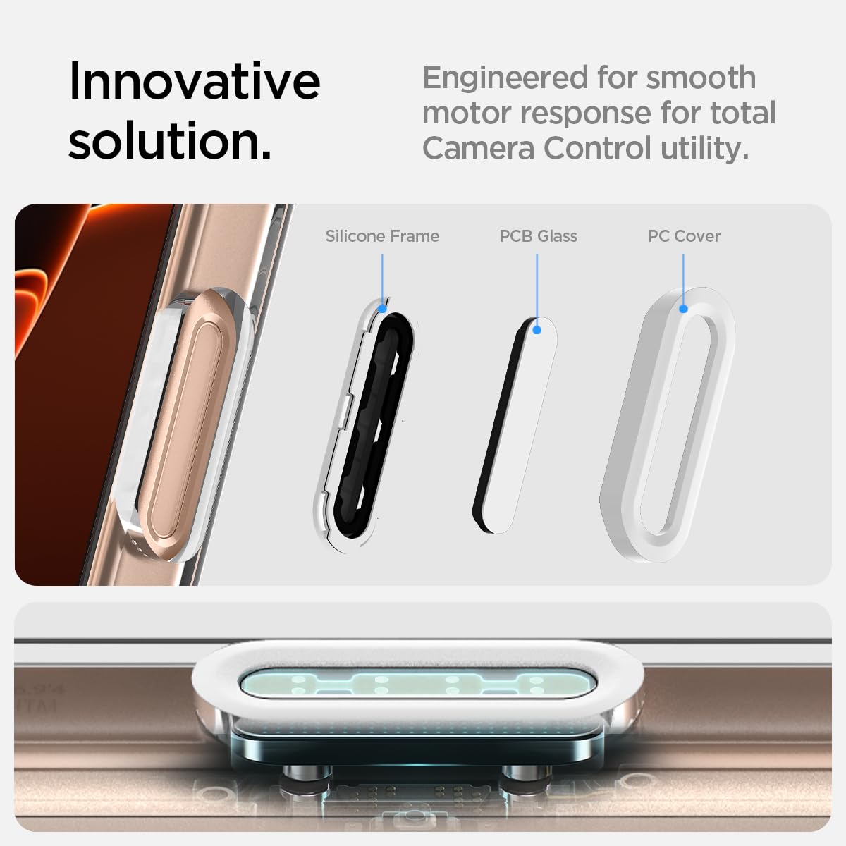Spigen iPhone 16 Pro Max Case – Ultra Hybrid T (MagFit + Camera Control) – detail image 5
