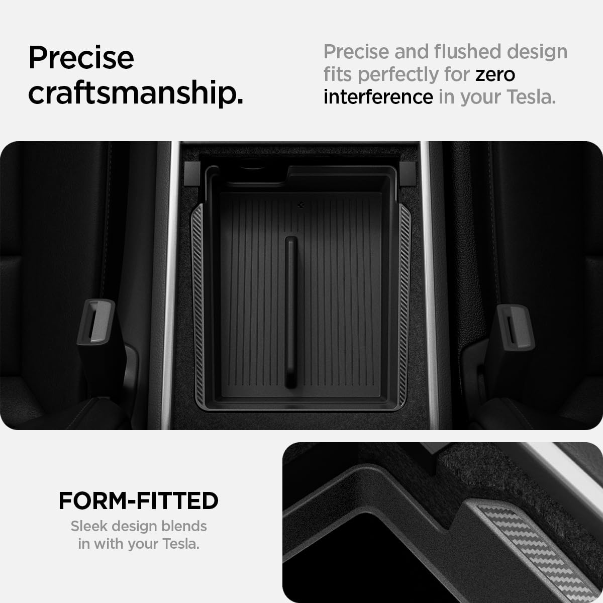 Spigen Tesla armrest organizer package view
