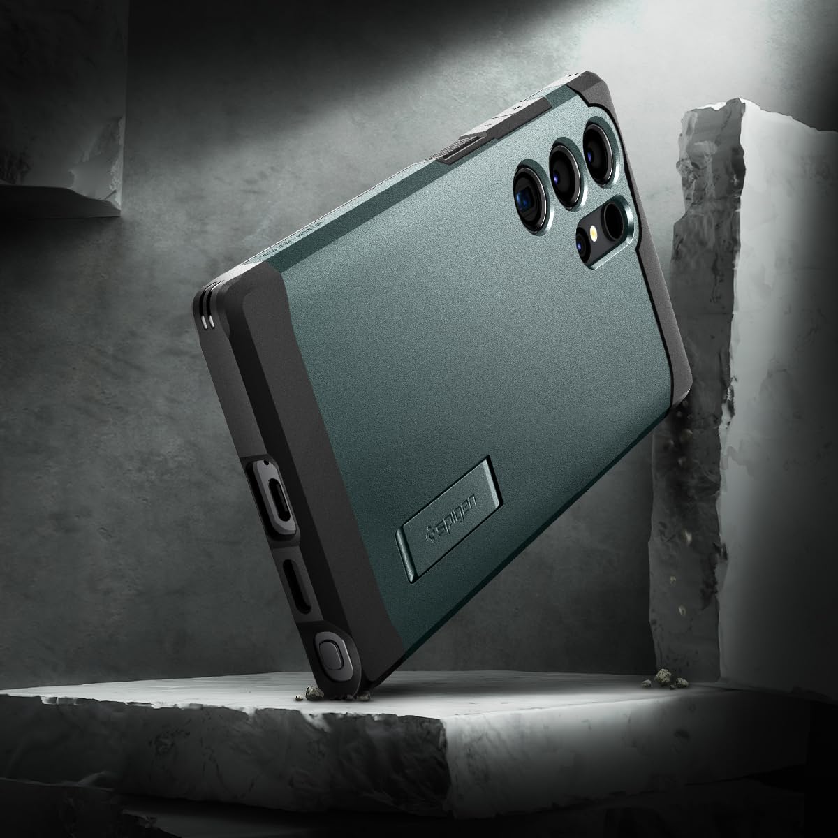 Spigen Galaxy S24 Ultra / S24 Plus / S24 Case – Tough Armor - Galaxy S24 Ultra - Abyss Green - image 7