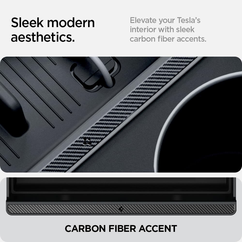 Tesla Model Y Juniper and Model 3 Highland console organizer fitment