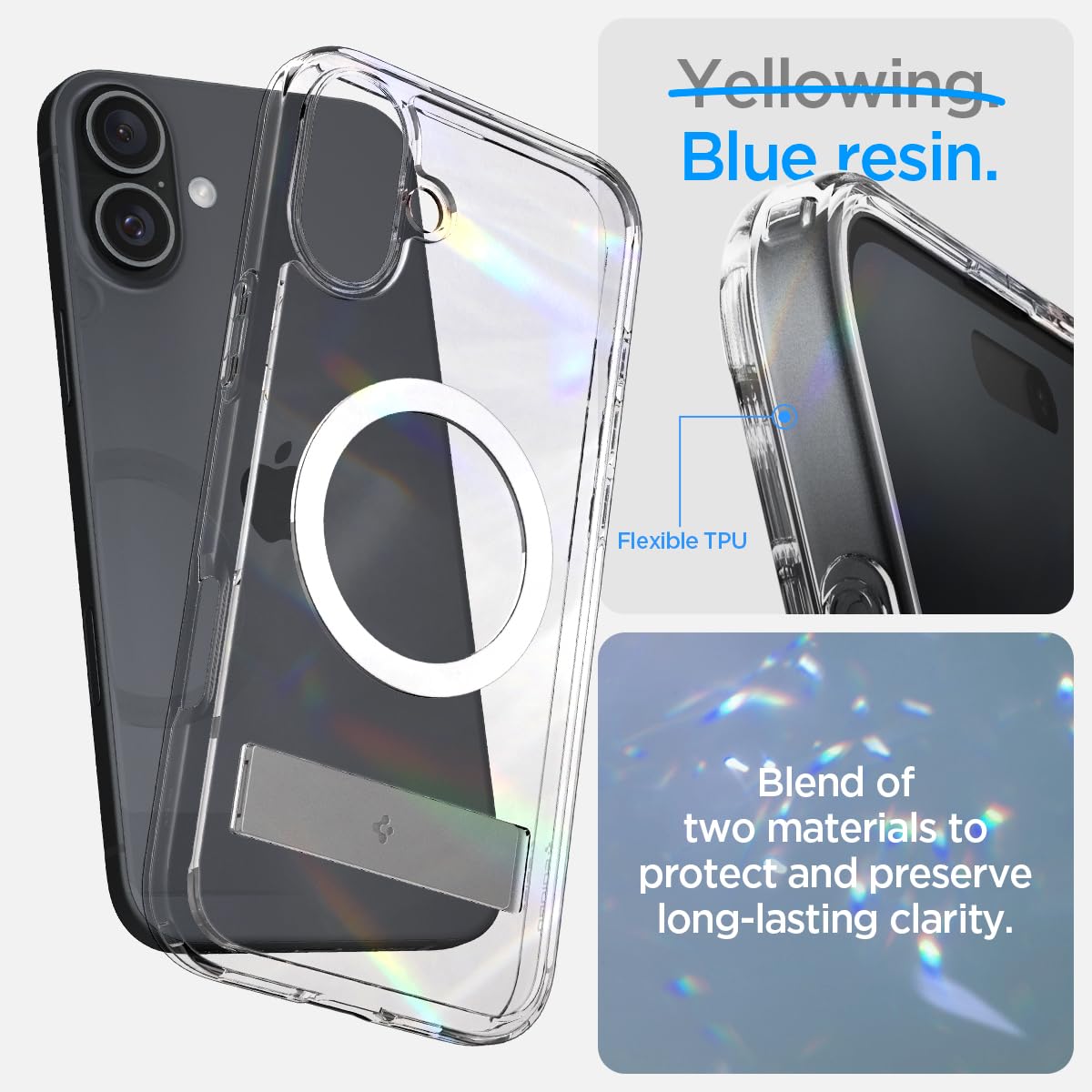 Spigen iPhone 16 Plus Case – Ultra Hybrid S (MagFit) – detail image 4