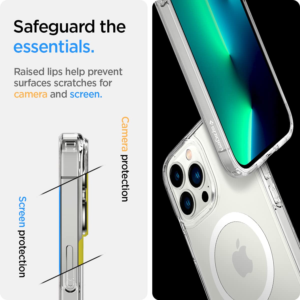 Spigen iPhone 13 Pro Case Ultra Hybrid MagFit - Clear - image 6