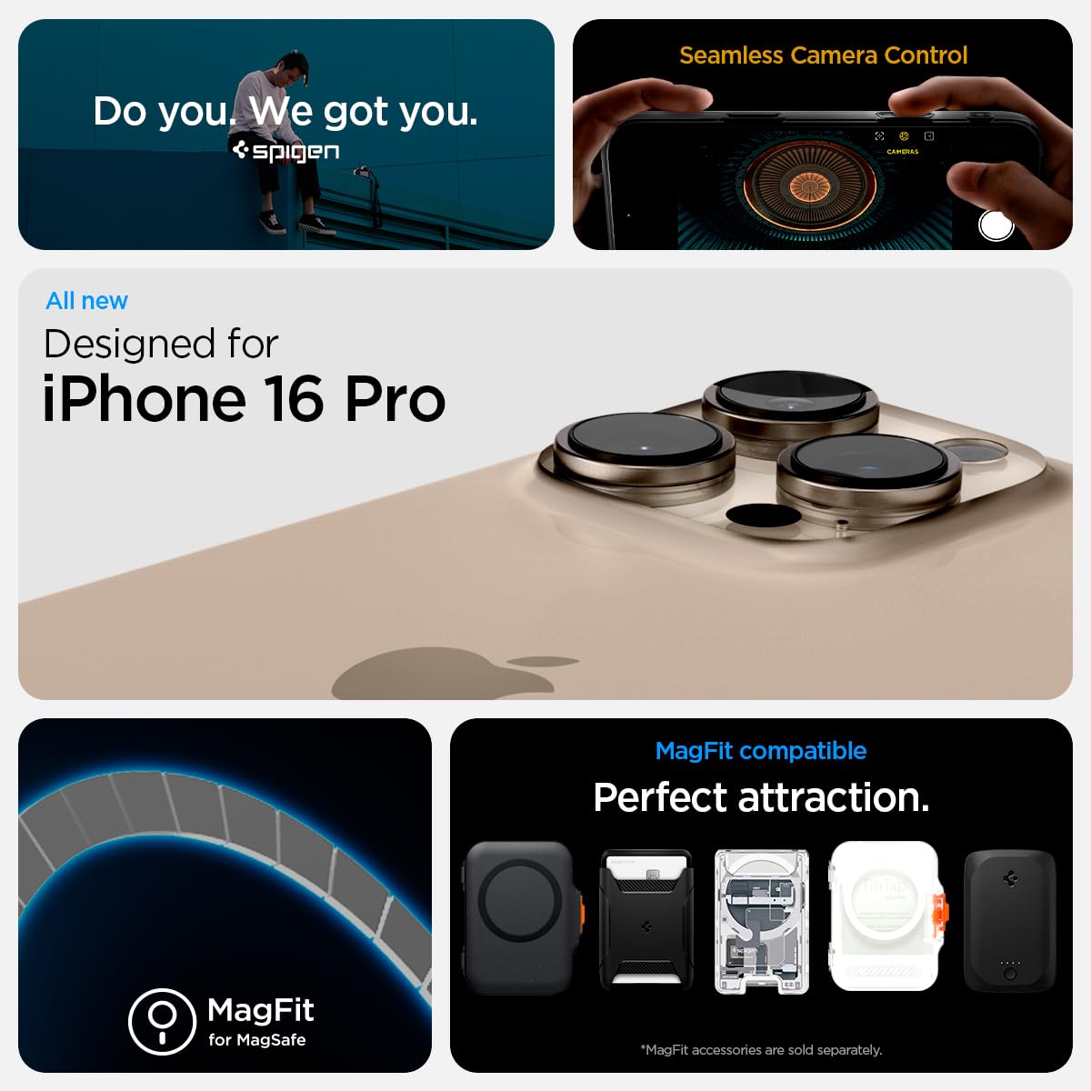 Spigen iPhone 16 Pro Case – Ultra Hybrid T (MagFit + Camera Control) – detail image 18