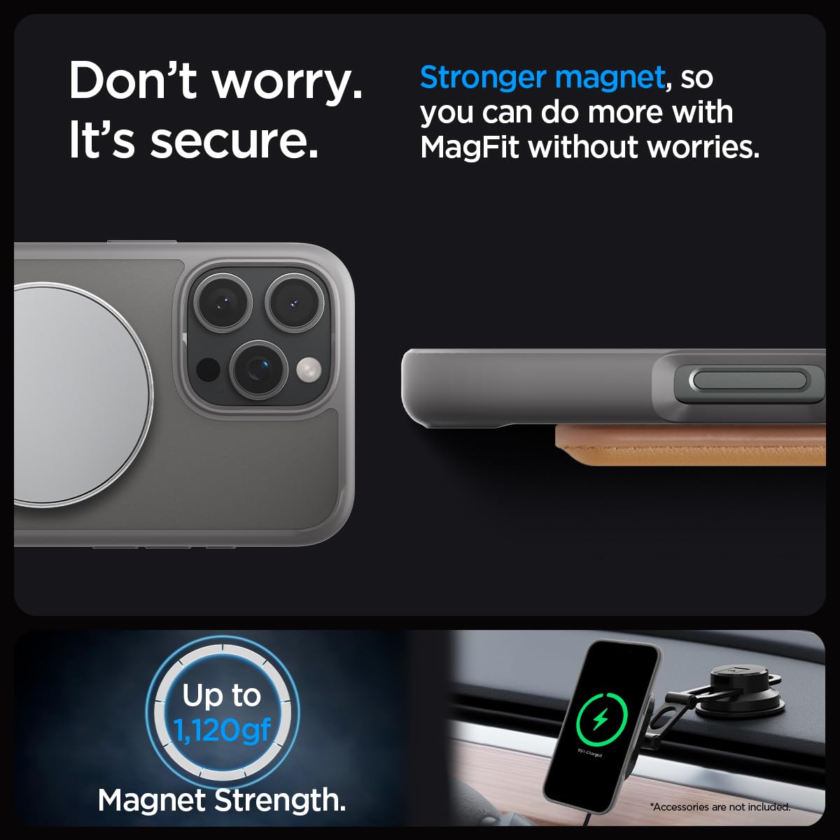 Spigen iPhone 16 Pro Max Case – Ultra Hybrid S (MagFit) - Amazon remaining repair image 19