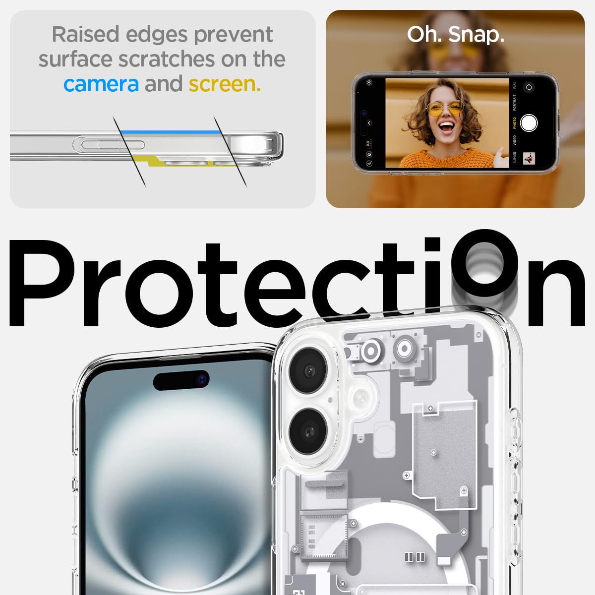Spigen iPhone 16 Case – Ultra Hybrid Zero One (MagFit) – detail image 5