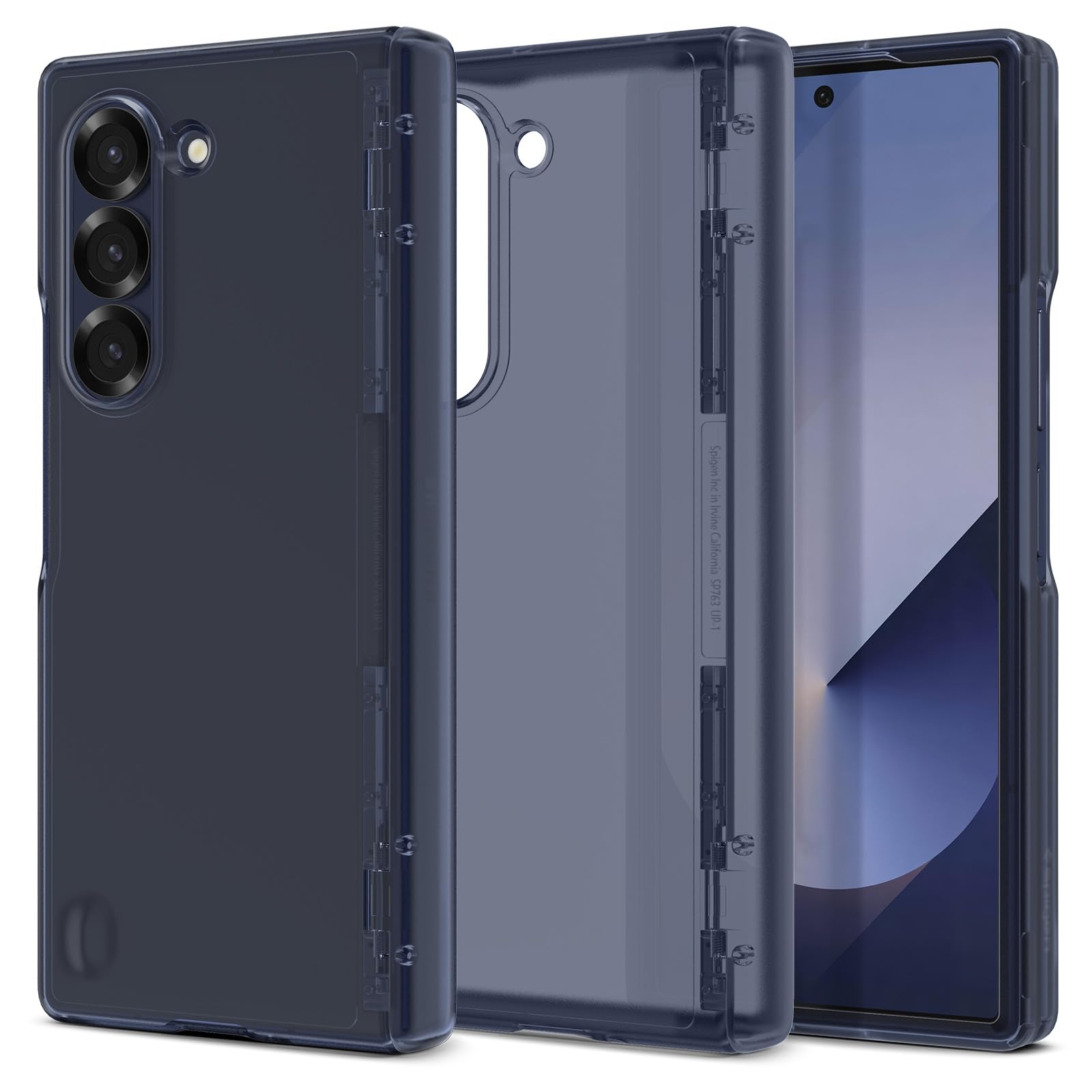 Spigen Galaxy Z Fold 6 Case - Ultra Hybrid Pro – Frost Navy Blue – product image 1