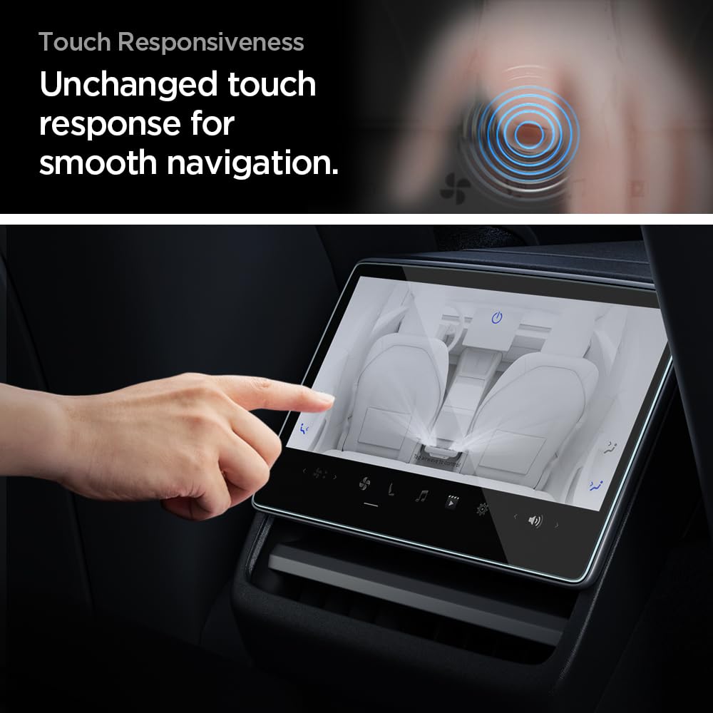 Spigen Tesla rear touchscreen screen protector view 6