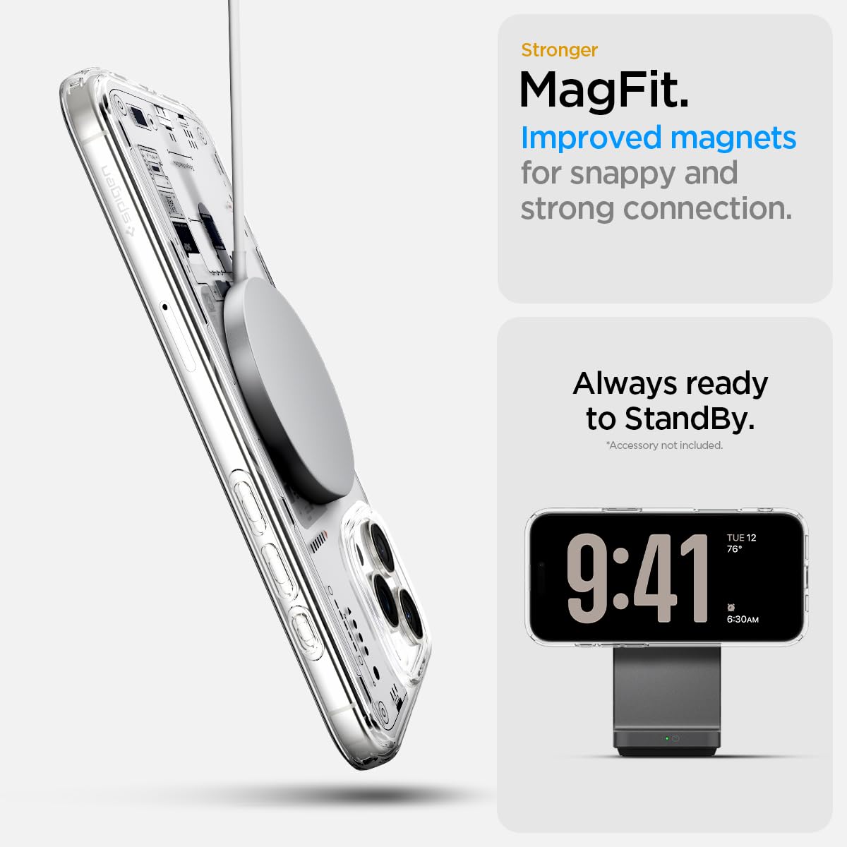 Spigen iPhone 16 Pro Case – Ultra Hybrid Neo One (MagFit) – detail image 6