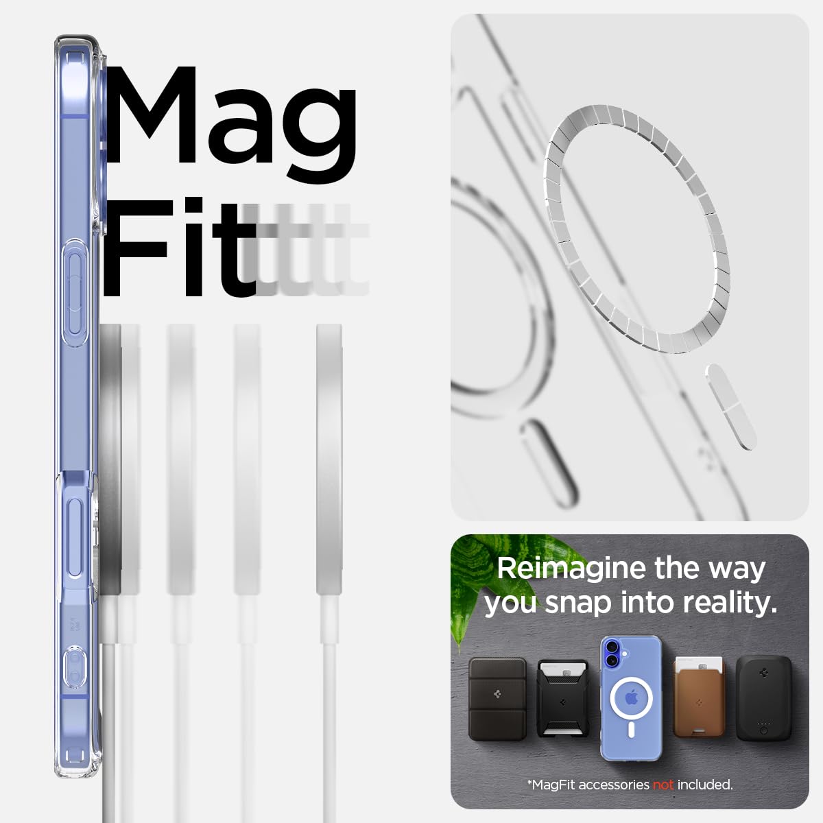 Spigen iPhone 16 Plus Case – Ultra Hybrid (MagFit) – detail image 7