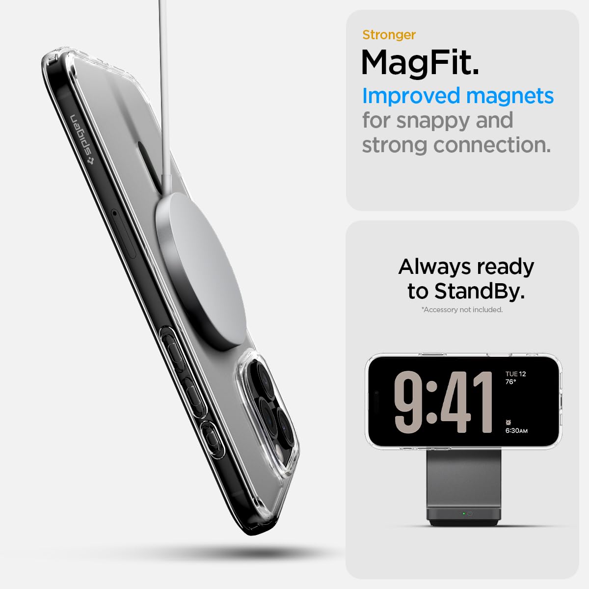 Spigen iPhone 16 Pro Max Case – Ultra Hybrid T (MagFit + Camera Control) – detail image 14