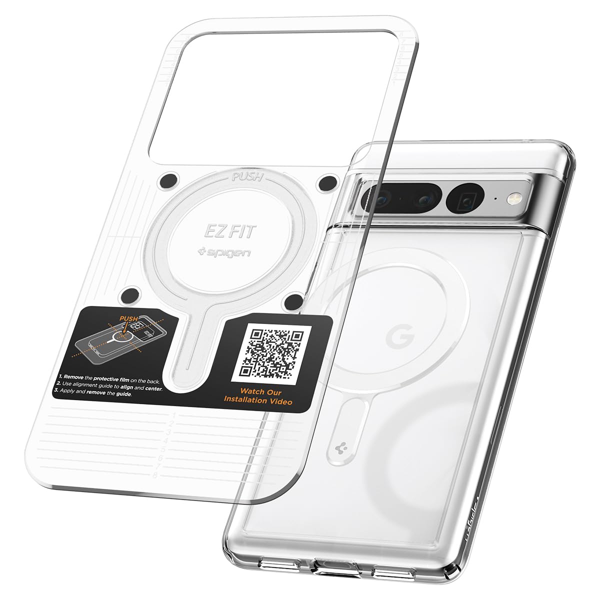 Spigen OneTap Magnet Ring Plate (MagFit) - White - image 1