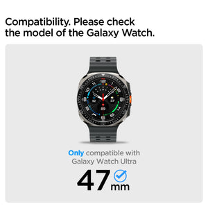 Spigen Galaxy Watch Ultra 47mm Bezel Ring - Bezel Tune - Black - ACS08428 - image 2
