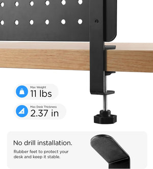 Spigen Clamp-on Desk Pegboard LD405 – Black – image 7 of 8